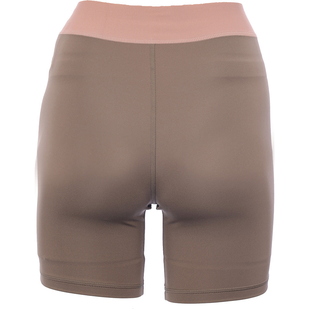 Puma Womens Brown Training Desert Banded Shorts