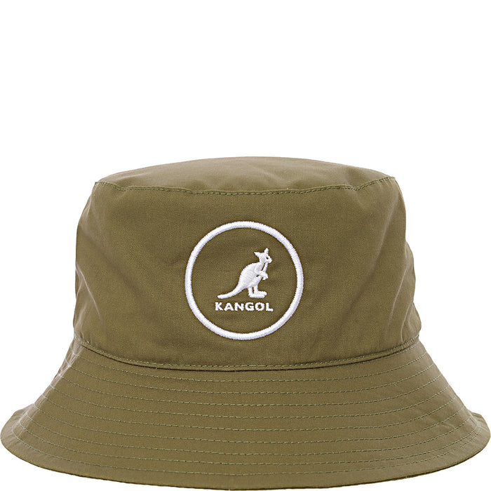 Kangol Women's Khaki Cotton Bucket Hat