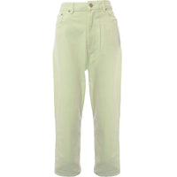 Waven Womens High Rise Wide Leg Jeans Co-Ord in Pale Green