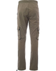 American Stitch Men's Beige Stretch Nylon Cargo Trousers