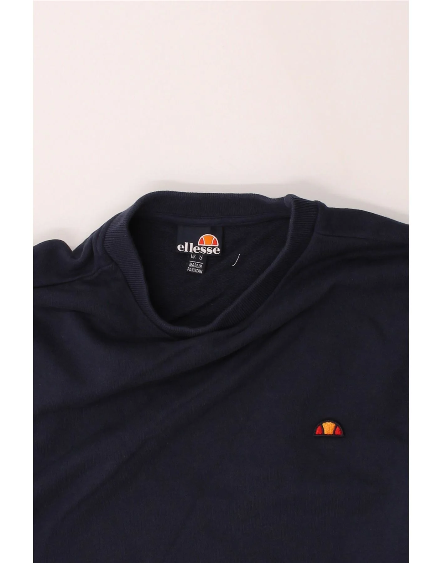 Mens Ellesse Sweatshirt With Logo In Navy