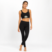 Shambhala Womens Flow Bra In Black