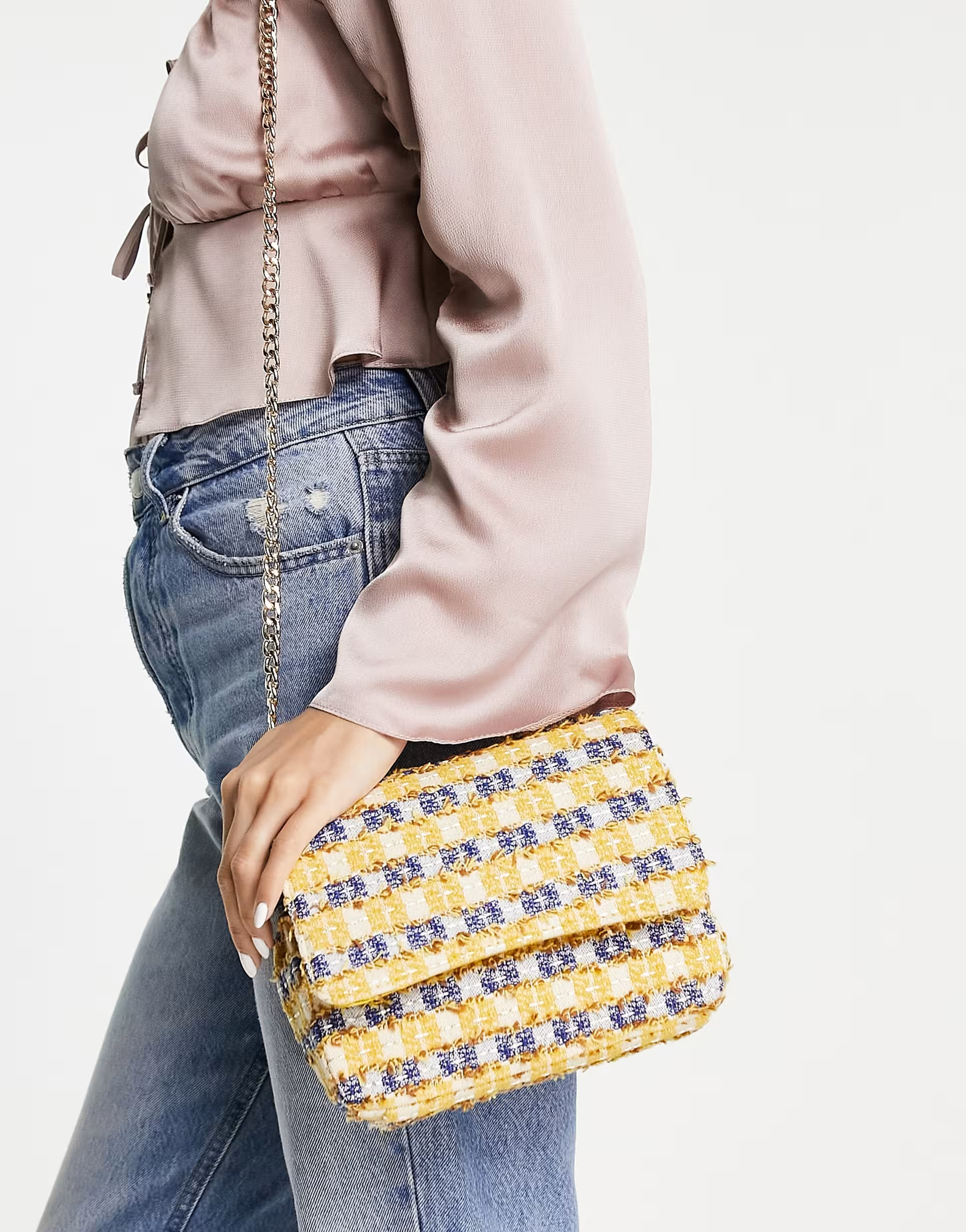 Becksondergaard Womens Pattern Detail Shoulder Bag In Multi
