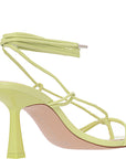 Steve Madden Womens Lime Green Superb Strappy Heeled Sandals