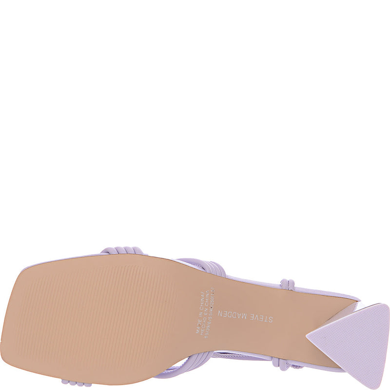 Steve Madden Women's Lilac Miraya Ankle Tie Heeled Sandals