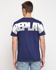 Mens Replay T-Shirt in Navy