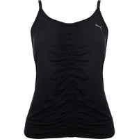 Puma Women's Black Studio Plus Ruched Top