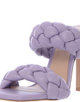 Steve Madden Women's Lilac Kenley Plaited Heeled Sandals