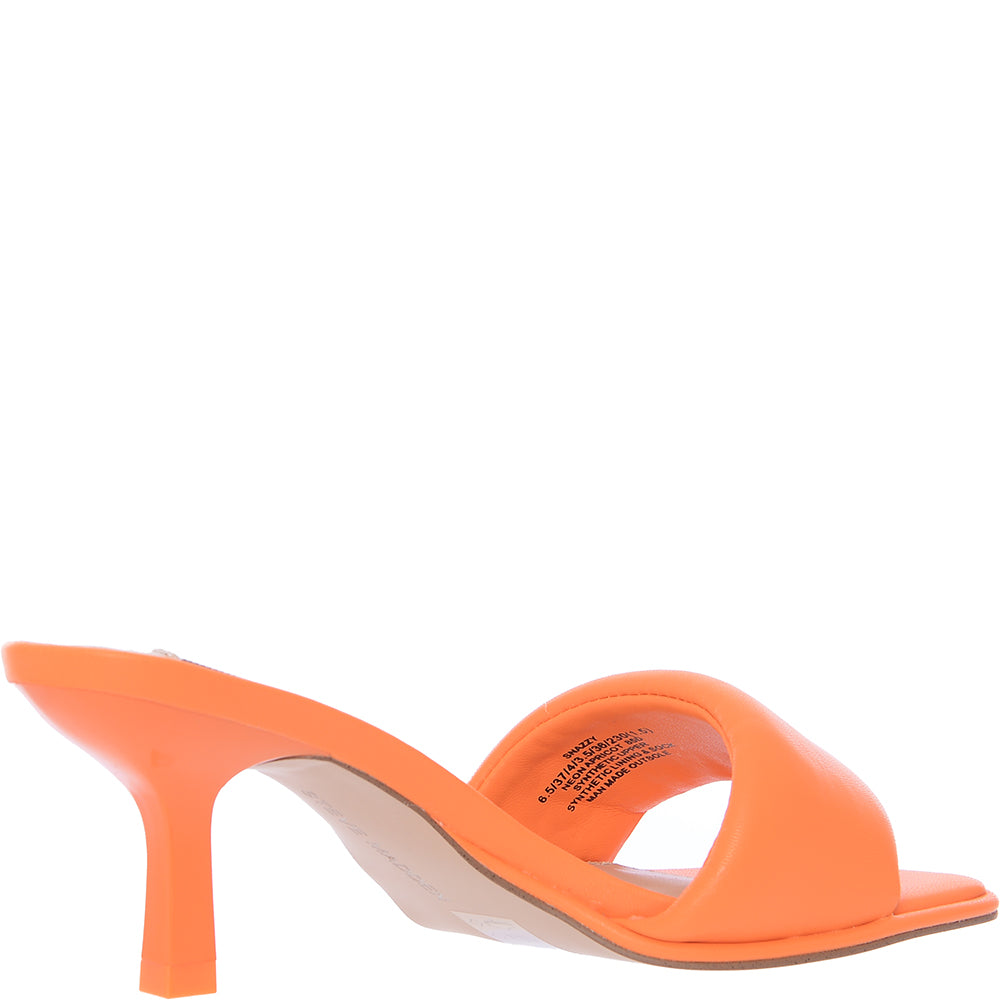 Steve Madden Women's Apricot Snazzy Mid Heeled Mules