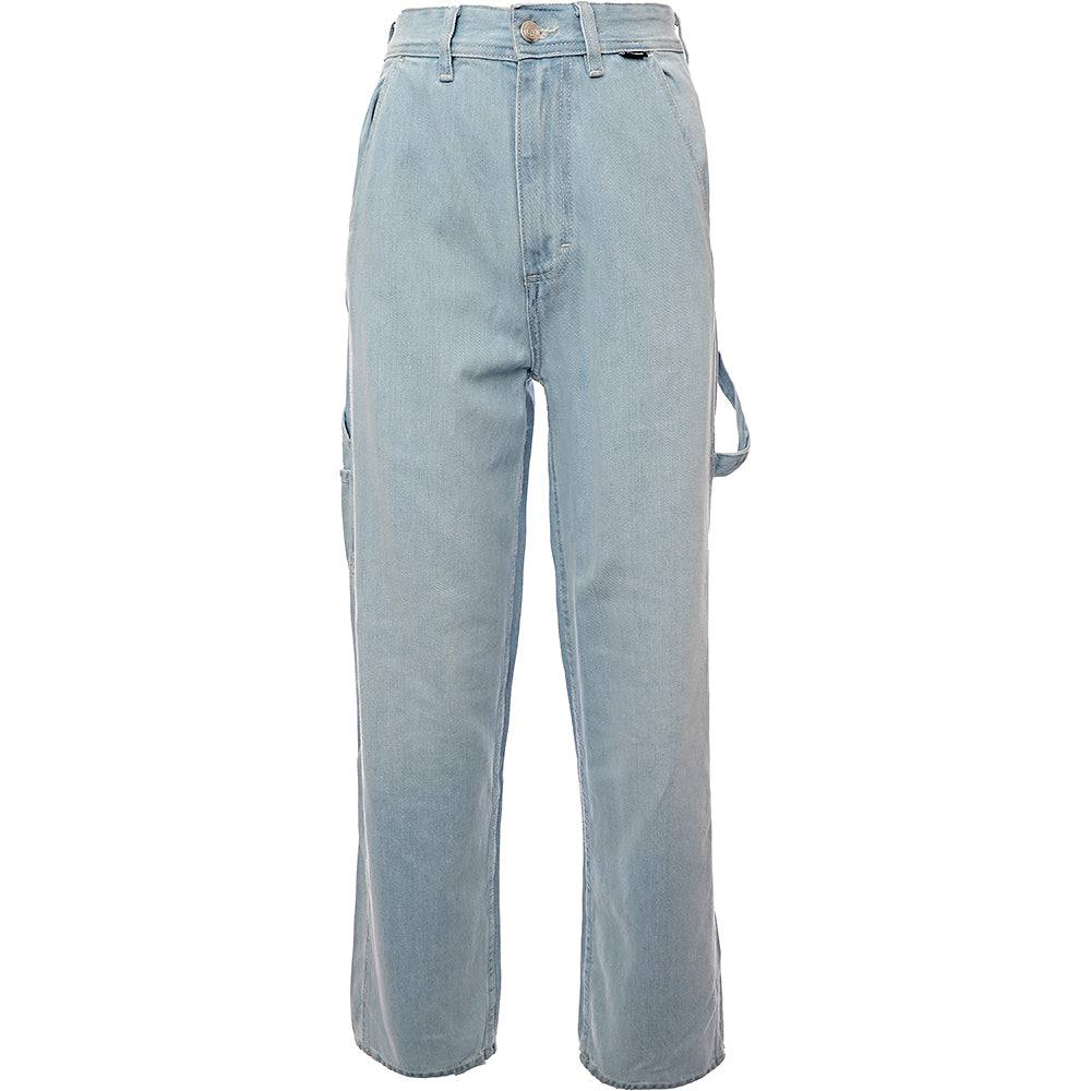 Element Womens Utility Jeans in Bleached Denim Blue