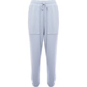 Puma Mens Pale Blue Downtown Joggers with Checkerboard Pocket