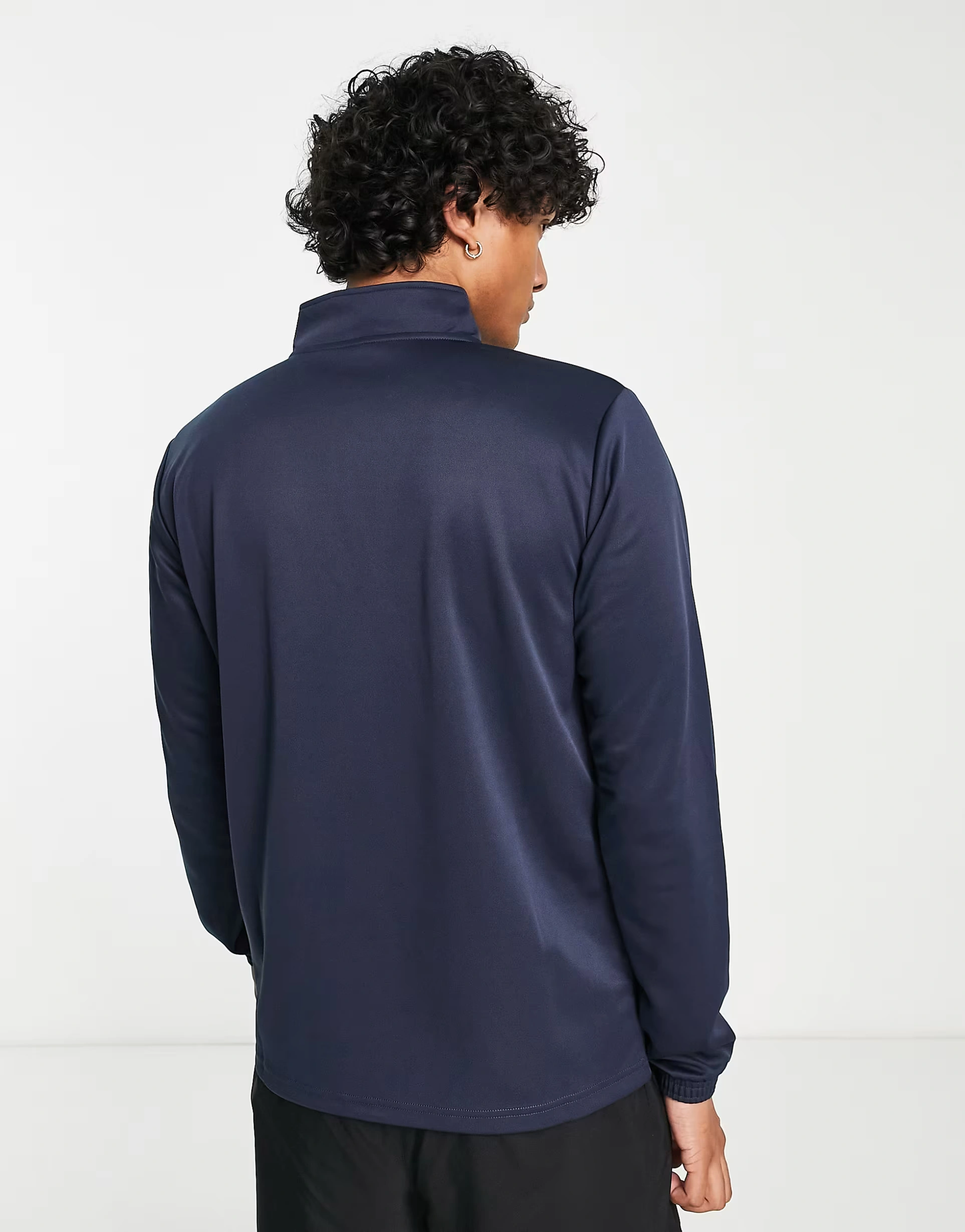 Mens Puma Rise Football Top in Navy And Pink