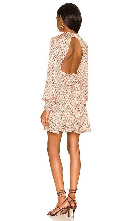 Free People Womens It Takes Two Geo Print Mini Dress In Multi