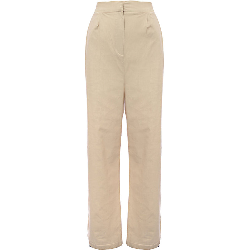 4th & Reckless Womens Beige Tailored Trouser Co-ord