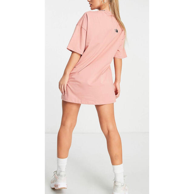 The North Face Womens Zumu T-Shirt Dress In Pink