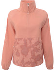 The North Face Class V pullover jacket in pink