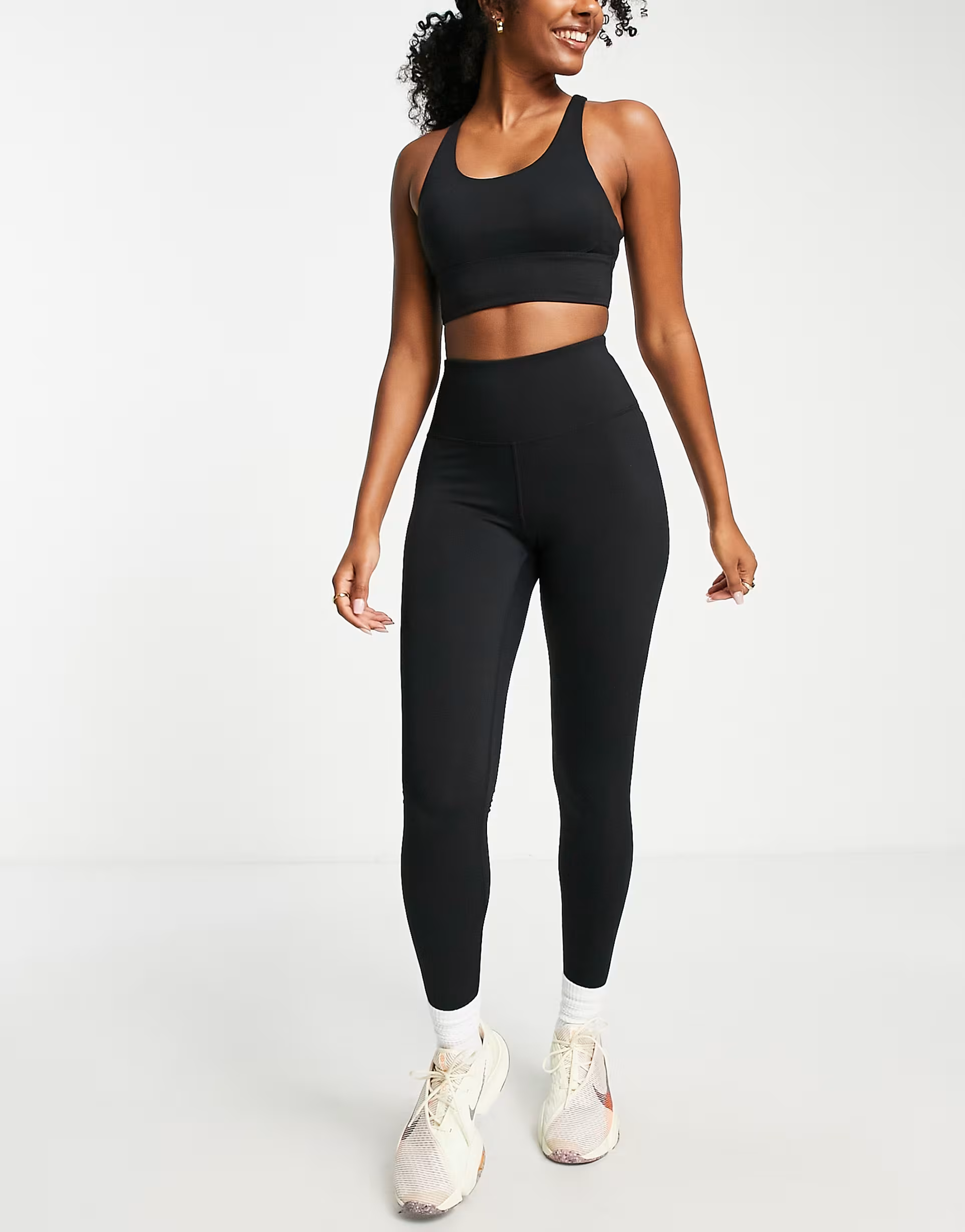 Tala Womens Skinluxe Medium Support Sports Bra In Black