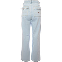 Tommy Jeans Women's Light Wash High Rise Straight Jean