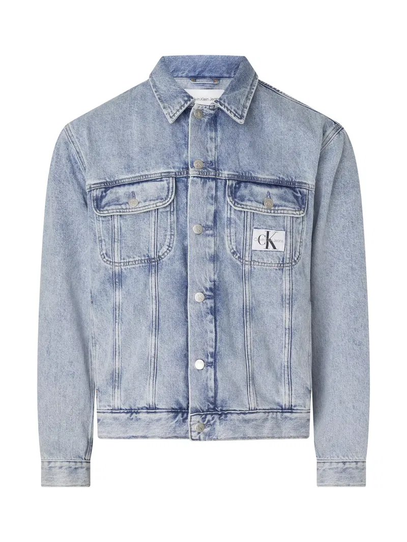 Calvin Klein Jeans Regular 90S Fit Denim Jacket in Light Wash