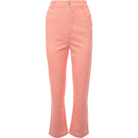 Peppermayo Womens Pink Retro Cigarette Trousers