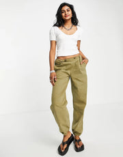 Free People Womens Ruched Scoop Neck T-Shirt in White