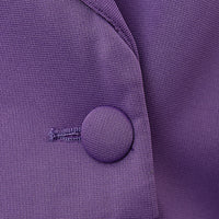 Extro & Vert Womens Oversized Blazer with Panel in Purple