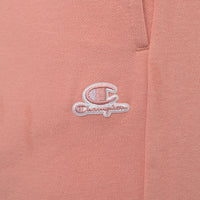 Womens Champion Pink Oversized Joggers with Small Logo