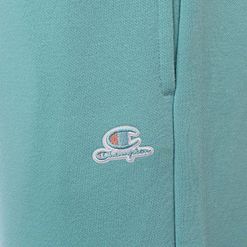 Champion Women's Teal Oversized Joggers With Small Logo