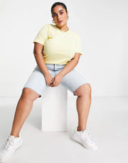 Womens Champion Plus T-Shirt in Yellow
