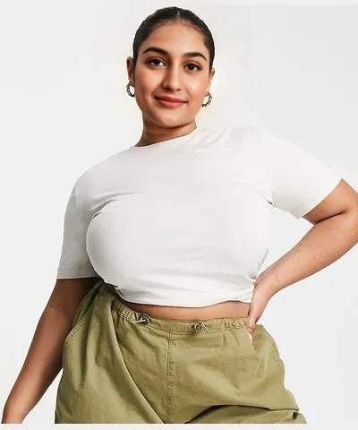 Champion Plus Womens T-Shirt In Grey