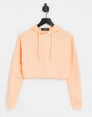 VAI21 Womens Hoodie Co-Ord in Pastel Orange In Orange