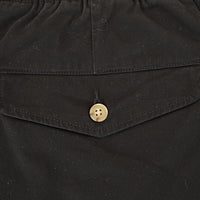 Polo Ralph Lauren Men's Black Big & Tall Prepster Icon Logo Twill Shorts