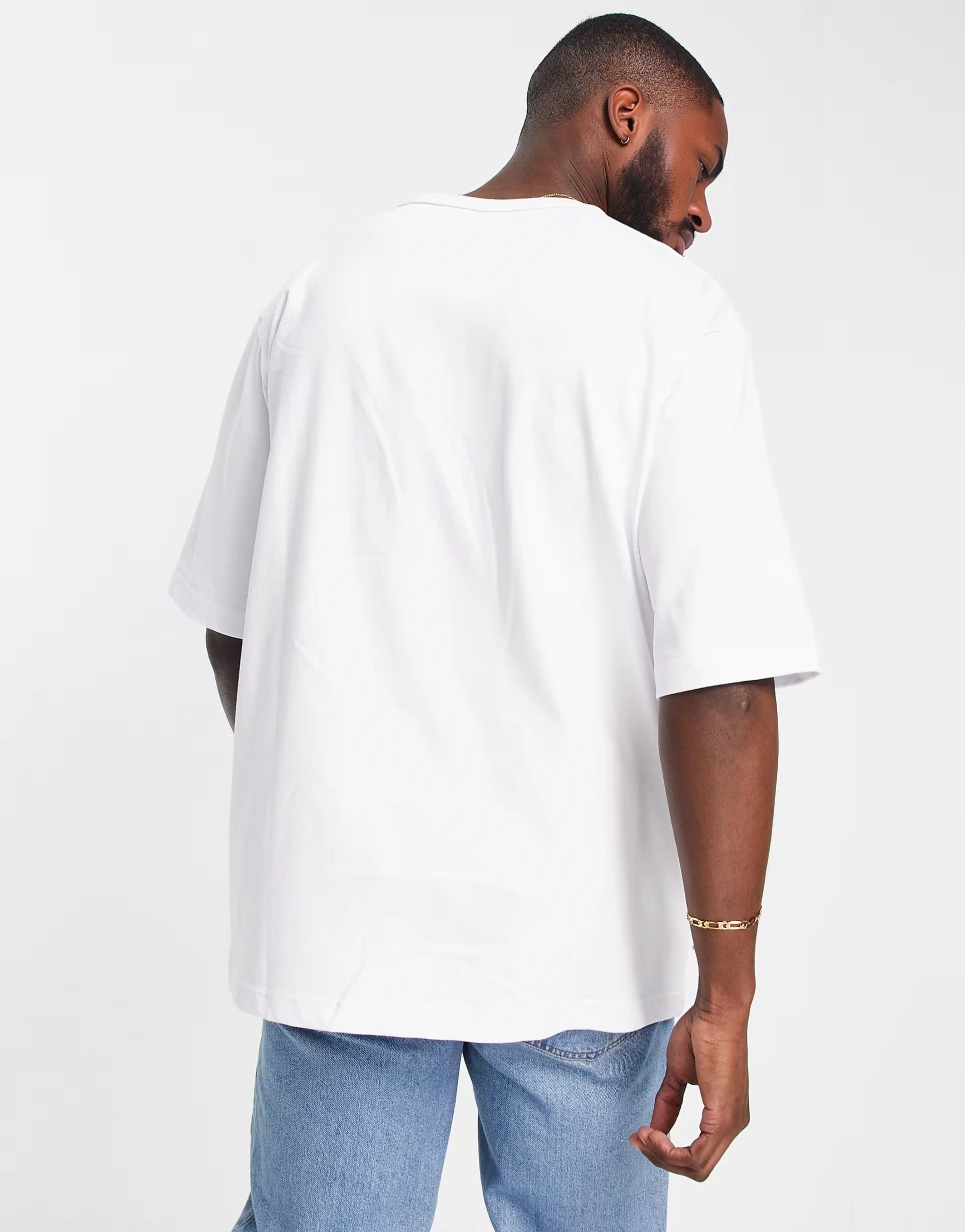 Mens Versace Jeans Couture Vintage Eagle Print T-Shirt in White
