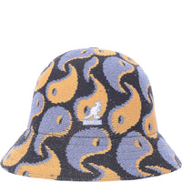 Kangol Unisex Navy, Blue, and Yellow 3D Balance Casual Bucket Hat