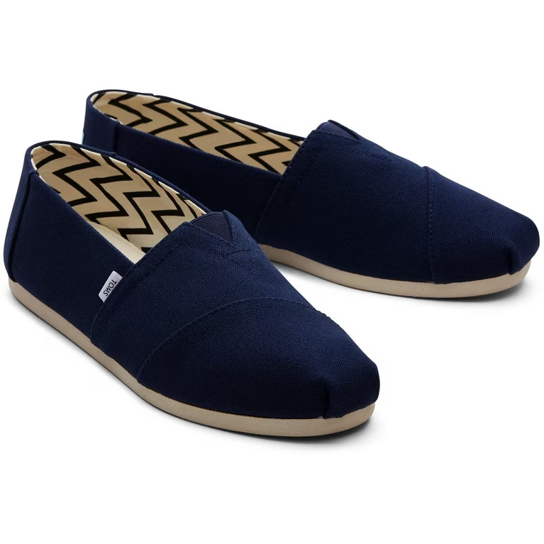 Toms Mens Alpargata Espadrilles In Navy