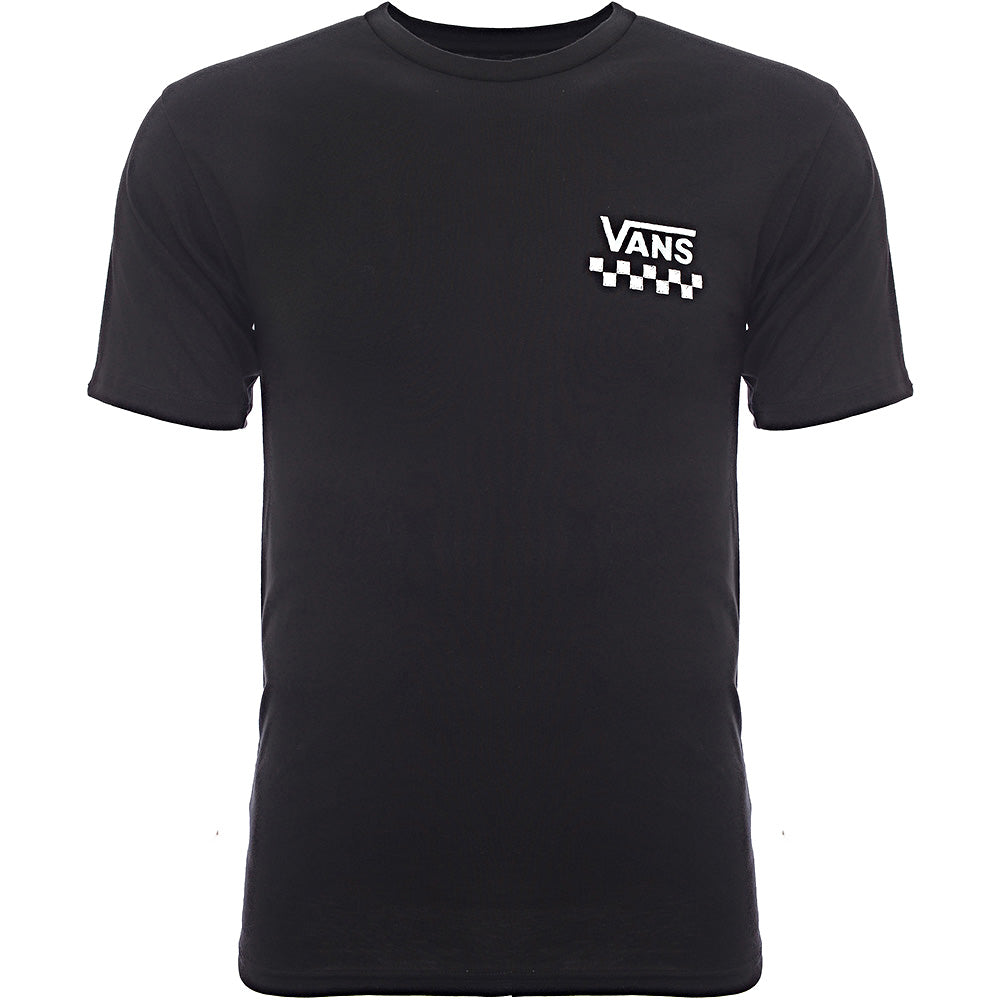 Vans Men's Black Sketchy Past Back Print T-Shirt