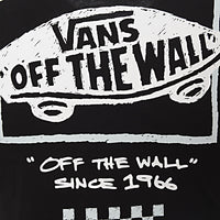 Vans Men's Black Sketchy Past Back Print T-Shirt