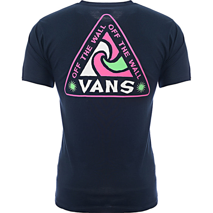 Vans Men's Navy Summer Camp Back Print T-Shirt