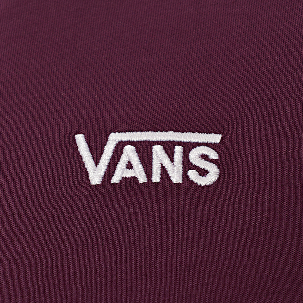 Vans Mens Purple Left Chest Cotton T-Shirt