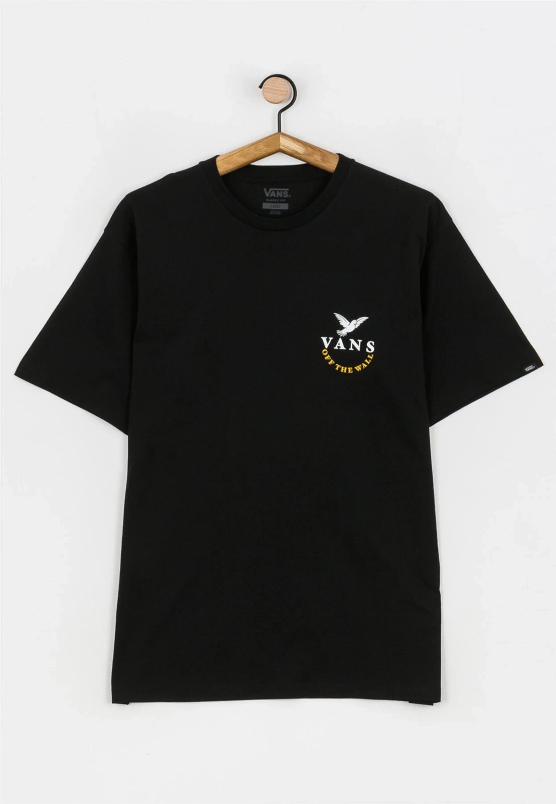 Vans Mens Otherside Back Print T-Shirt In Black