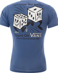 Vans Men's Navy Roll Em Back Print T-Shirt