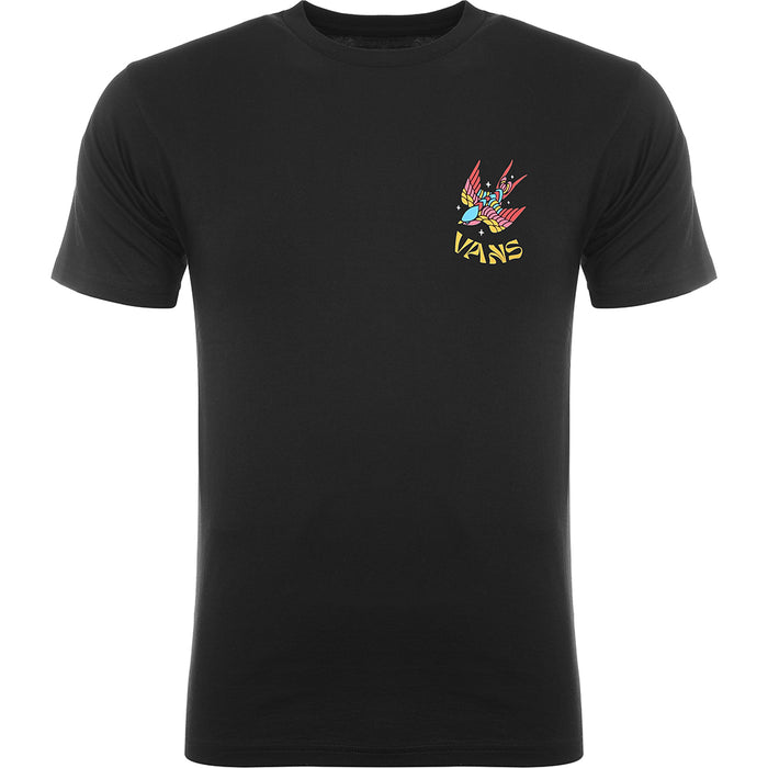 Vans Men's Black Palm Vista Back Print T-Shirt