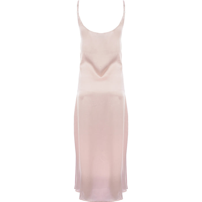 AX Paris Womens Champagne Satin Slip Dress