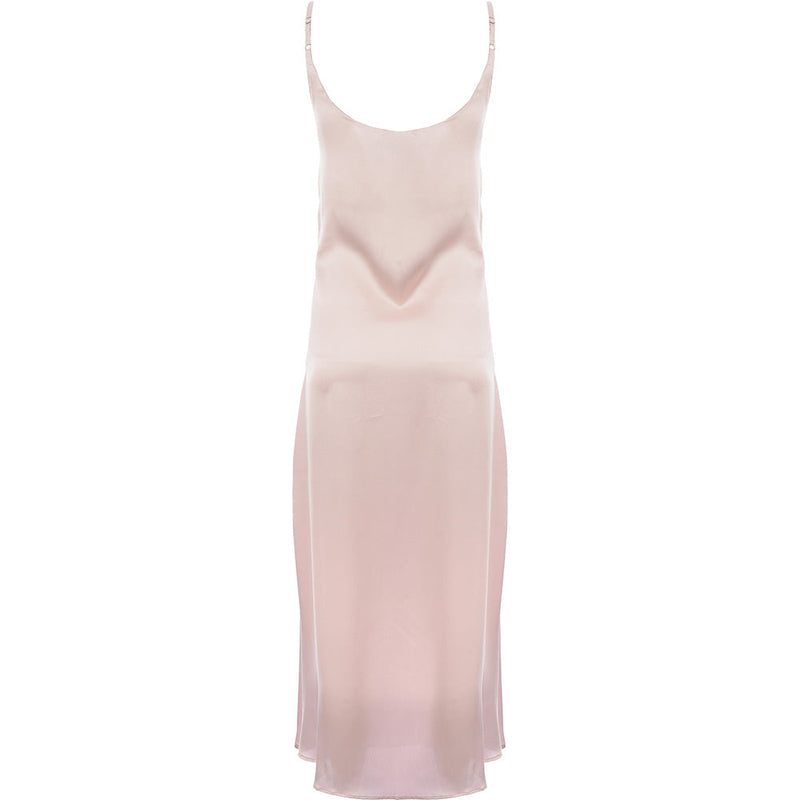 AX Paris Womens Champagne Satin Slip Dress