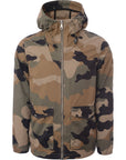 Farah Men's Khaki Camo Parka Jacket