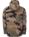 Farah Men's Khaki Camo Parka Jacket