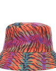 Vintage Supply Womens Zebra Print Bucket Hat