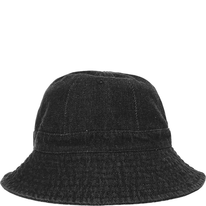 Vintage Supply Womens Black Bell Bucket Hat