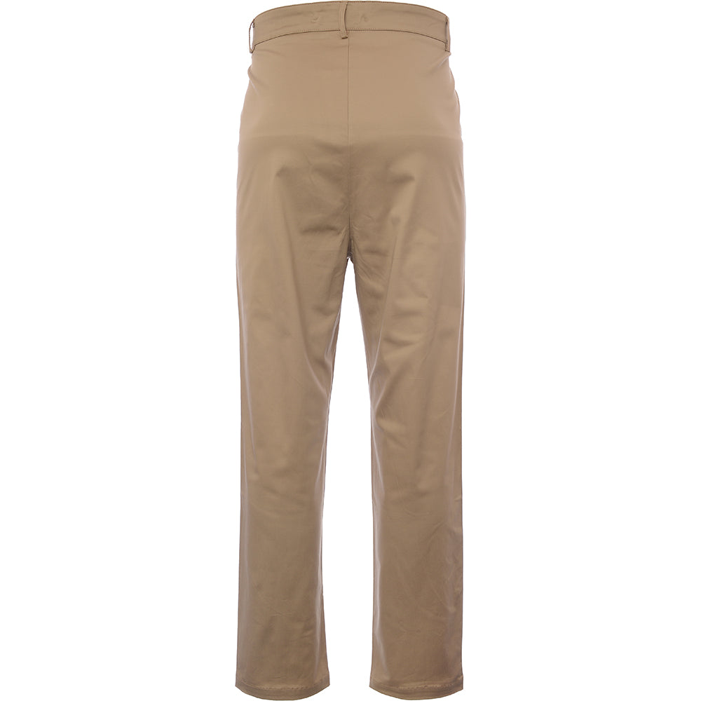 Bando Men's Carrot Fit Tapered Suit Trousers