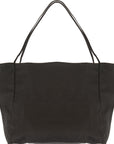 Bando Mens Black Slouch Tote Bag